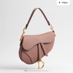 Beige Saddle Bag